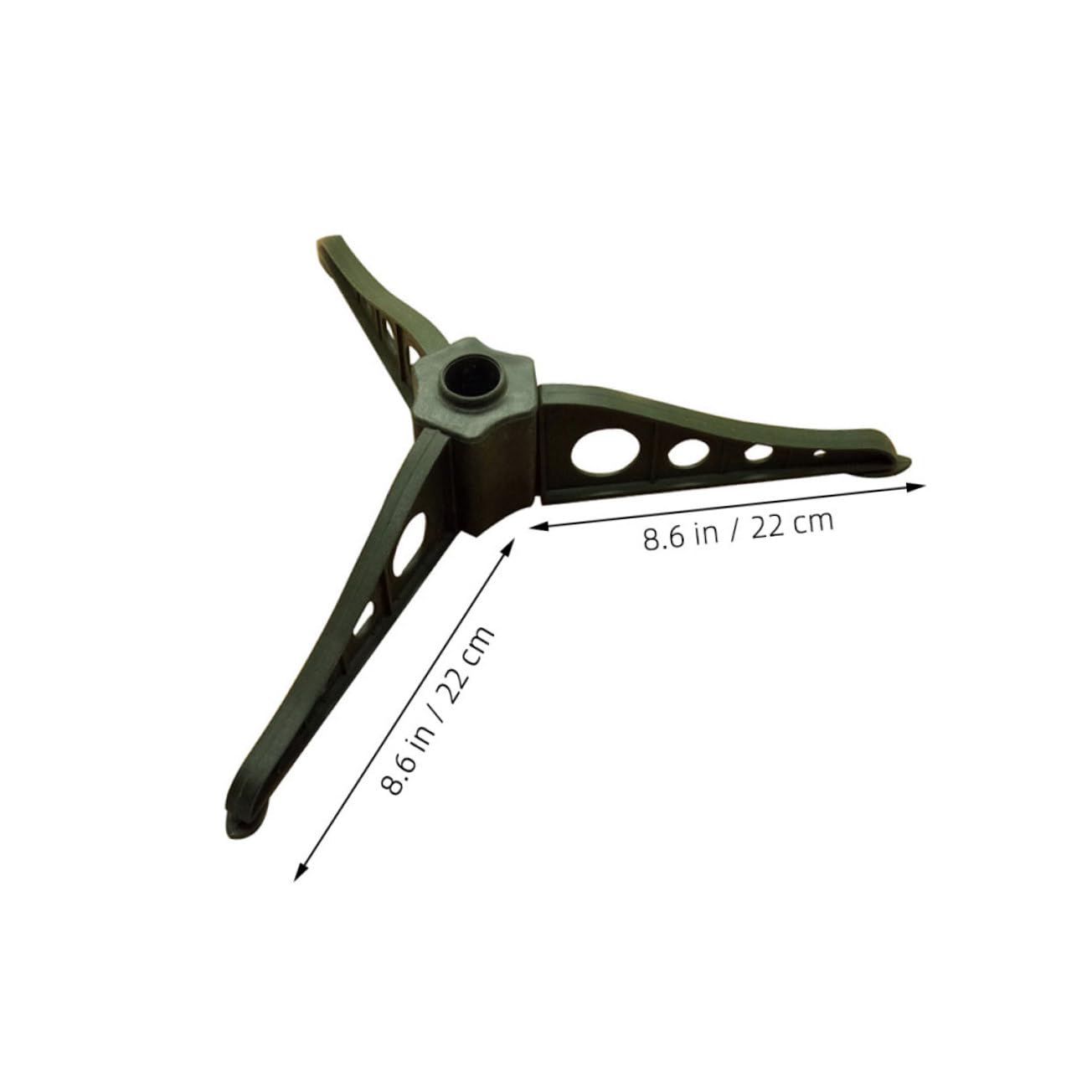 Cabilock 2pcs Christmas Tree Stand Base Xmas Tree Bracket for Home Stability Easy Assembly for Holiday Decor