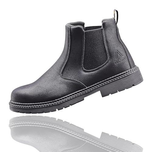 uateeff バイク防水ブーツ メンズ 26.5cm ブラック