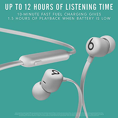Beats Flex - Wireless In-Ear Kopfhörer für den ganzen Tag bequem - Smoked Grau Beats Flex - Wireless In-Ear Kopfhörer für den ganzen Tag bequem - Smoked Grau