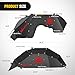 Nilight Front & Rear Inner Fender Liners Wheel Cover Fit for Wrangler JL JLU2018 2019 2020 2021 2022 2023 2024 2025 (4-Door/2-Door) Unlimited Bolt-on Style Fender Flares Splash Guards