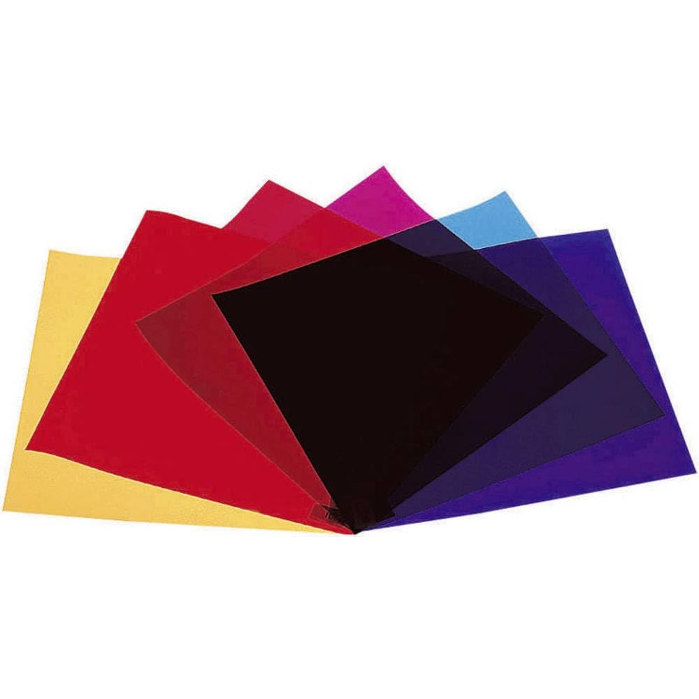 Film de Couleur Jeu de 4 Eurolite 9410045A Rouge, Bleu, Vert, Jaune Adapté pour (Technique de scène) par 64, par 36, par 56
