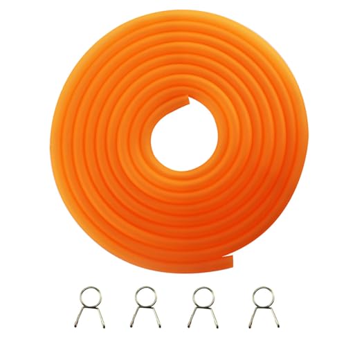 Image of PRO BAT 5 mm /0.2'' Gas Fuel Line Tube for ATV Dirt Bike Go Kart Moped Pocket Bike 10 ft / 118'' Orange