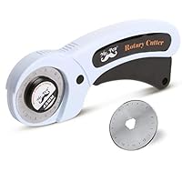 Mr. Pen- 45mm Rotary Cutter with 1 Extra Blade, Ergonomic Handle, Rotary Cutter for Fabric, Back to School Supplies