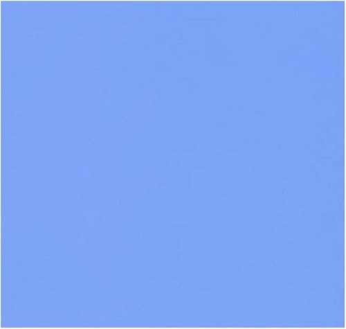 Almohadilla térmica, 3.937 x 3.937 x 0.020 in, altamente eficiente, 6.0 WmK, almohadilla de silicona aislada resistente al calor para IC SSD CPU,