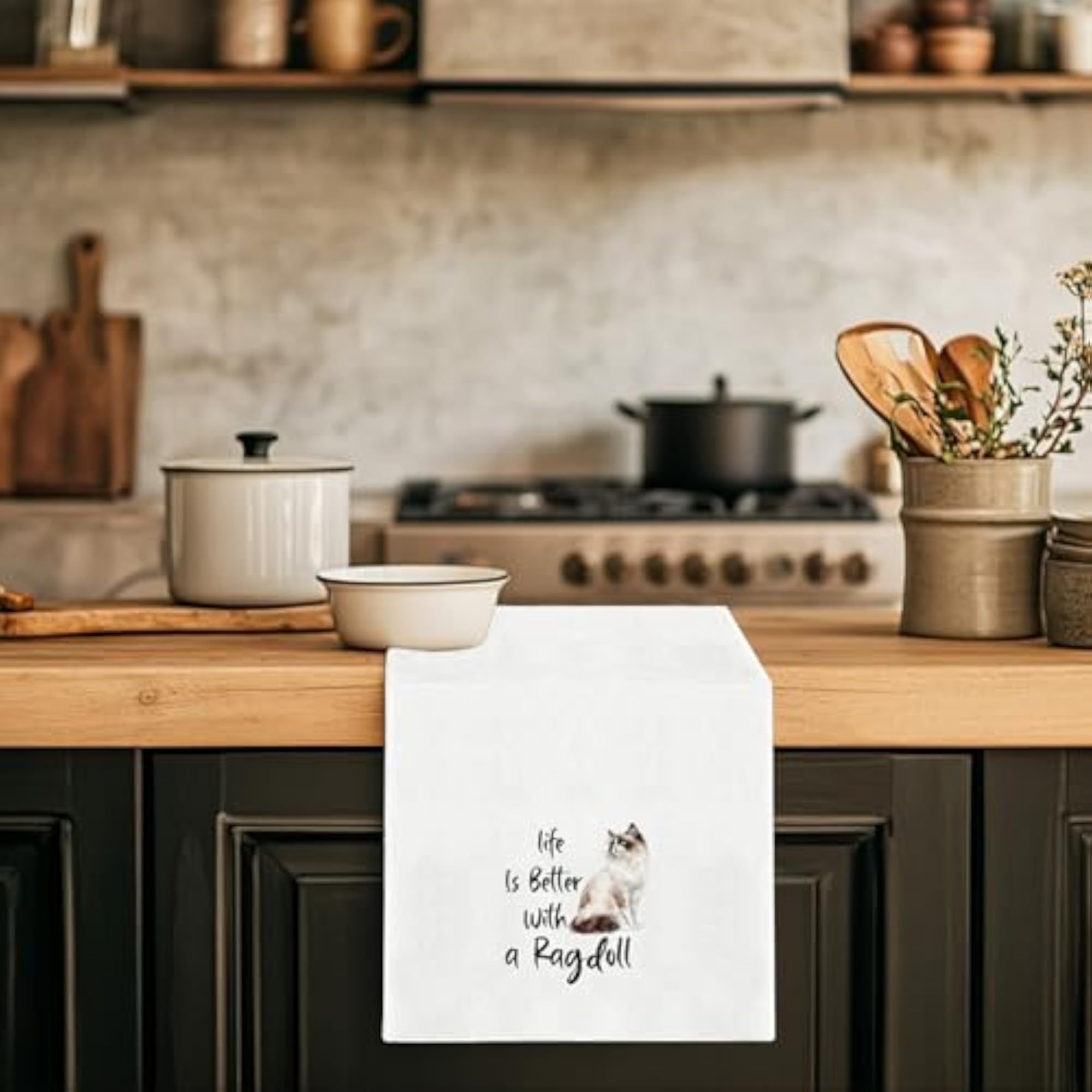 Ragdoll Cat Kitchen Towels, Cat Lover Gifts