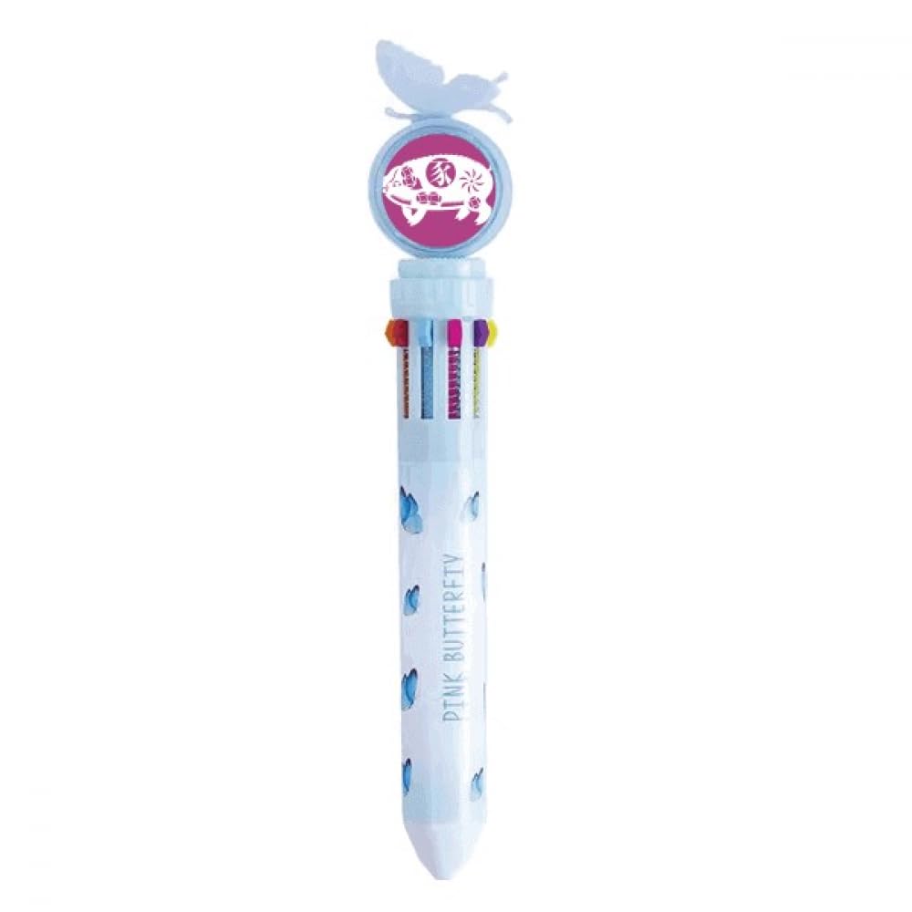 Stylo à bille rétractable multicolore pour ne plus perdre vos stylos de couleur à l'école - 4
