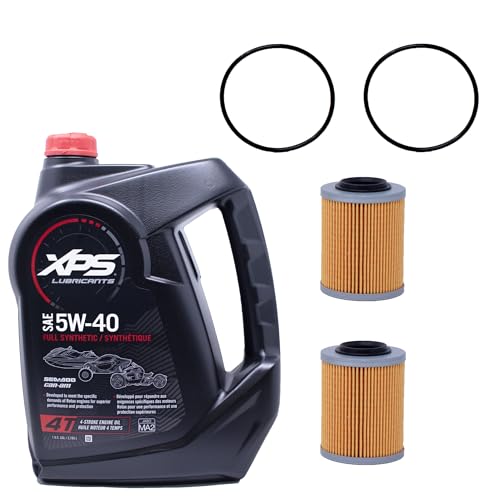 Edwards Oil Change Kit fits SeaDoo Spark Watercraft PWC for 2 Oil Changes
