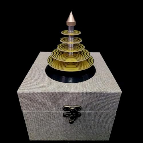 Oscilador de onda múltiple de disco con estructura de base de PLA 4