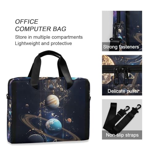 Maletín para laptop 15.6 pulgadas con correa y asa miniatura 6