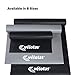 Velotas High Density Personal Fitness Equipment Mats, Protective Flooring Underneath Treadmills, Stationary Bikes and Weight Bench, Multiple Sizes, Black, 3' x 7' EM374-BK