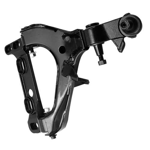 Image of Detroit Axle - 8pc Front End Control Arms Kit for Chevy Trailblazer EXT GMC Envoy XL XUV Isuzu Ascender Buick Rainier Saab 9-7x Olds Bravada, Upper Lower Control Arms Outer Inner Tie Rods Replacement