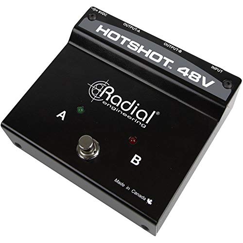 Radial Hotshot 48V Condenser Microphone Switcher #TOP2