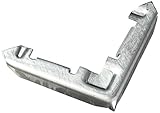 Prime-Line Products PL 14318 Window Frame Corner, 3/8', Aluminum, 3/8', Aluminum,(Pack of 20)