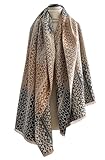 FairyCity Women's Soft pashmina Shawl,Oversized Winter Warm blanket Scarf Long Cashmere Shawls Wraps Geometric Pattern gradient