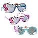 Tomaibaby Gafas de Sol de Fiesta de Unicornio de 3 Piezas Gafas de Cumpleaños de Arco Iris Brillantes Suministros de Fiesta de Unicornio para Niños Regalo de Favor de Fiesta de Baby Shower