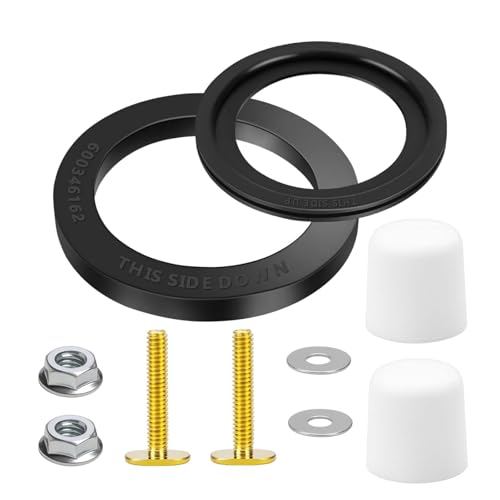 Image of RV Toilet Seal Kit (Flush Ball Seal 385311658 & Base Seal Gasket 385311652) Compatible with Dometic 300 /310 /320 Series RV Toilets,Resolves Leakage Issues