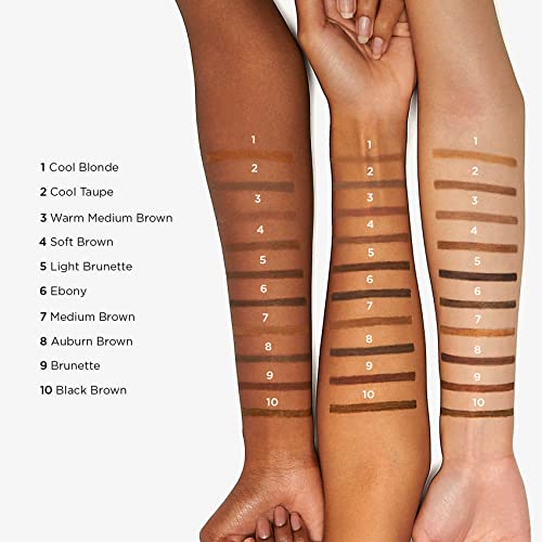 Joah Brow Down To Me Precision Brow Pencil With Built-In Spoolie, Ebony #TOP3