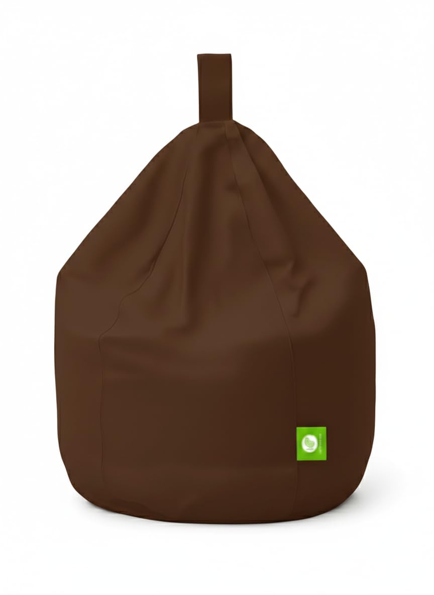Child Size Bean Bag With Beans Chocolate