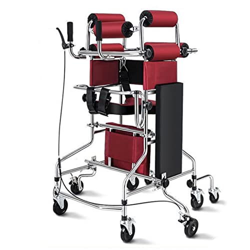 Déambulateur Cadre De Marche Avec Roulettes Pour Adultes, Aide À La Verticalisation, Formation Des Patients Victimes D'Avc, Cadre De Verticalisation Assisté Pour Personnes Âgées Et Handicapé