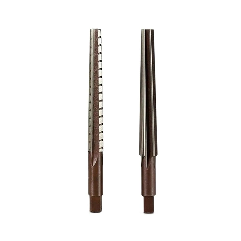 Rtrcagakm One Color Mt1/Mt2/Mt3/Mt4 Morse Tapered Socket Hand Reamers Roughing Finishing Set For Repairing Cleaning Morse Taper Spindle Hole(Mt1 Set)