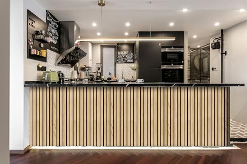 Papel pintado autoadhesivo extraíble vinilo decorativo pared madera 44cm x 10m 4