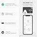 ATUVOS Wallet Tracker Karte Thin 1.6mm, Smart Air Tag Card Kompatibel mit Apple Wo ist? APP (iOS NUR, Android Not Supported), Bluetooth Item Finder für Reisekoffer/Geldbeutel/Koffer/Taschen und mehr