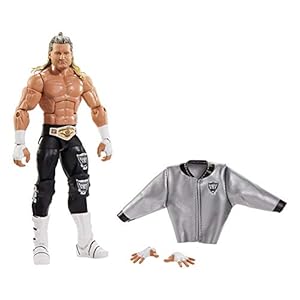 WWE – Elite Figura de acción luchador Dolph Ziggler con accesorios de lucha Juguetes niños +8 años (Mattel GCL60)
