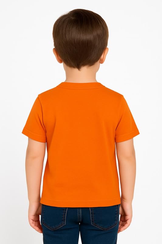 Image of Trendy Printed Cotton Blend Half Sleeve T-Shirt for Boys - Pack of 2