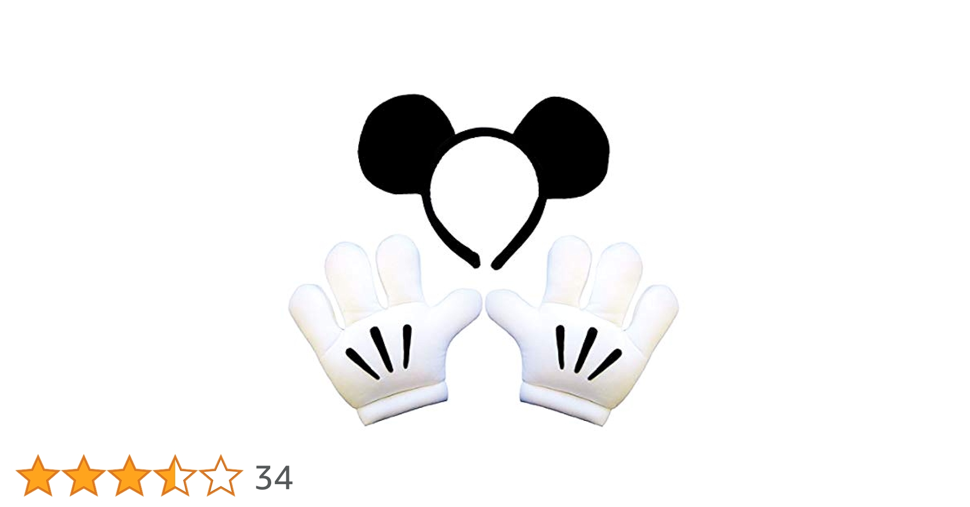 Amazon.co.jp: ディズニー ミッキー ヘッドバンド グローブ