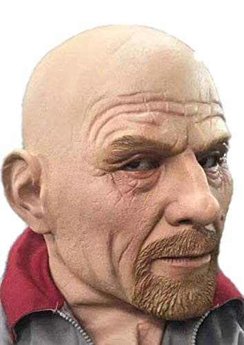 【ec-drive】ラバーマスク リアル おじさん 親父 仮装 おもしろマスク 被り物 お面 かぶりもの マスク 面白マスク おもしろ 面白いマスク