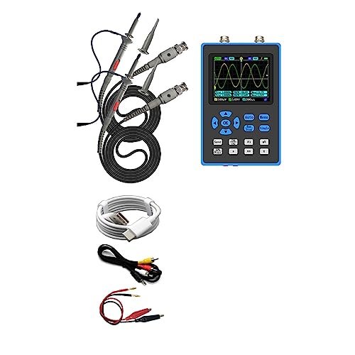 2.8 インチデジタルオシロスコープ 120M 帯域幅デュアルチャネルオシロスコープ FFT スペクトラム分析 3 つのトリガーモード 測定の容易さ
