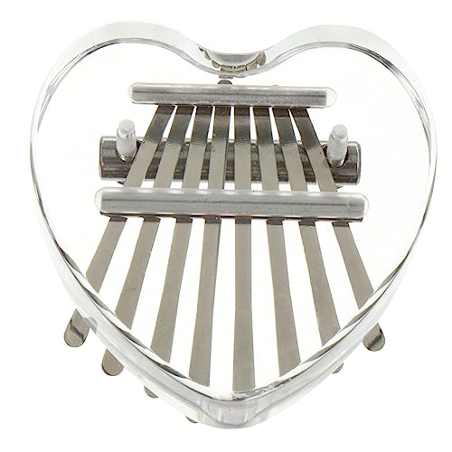 FUNOMOCYA Beginner-friendly Mini Kalimba: Solid Thumb Piano for Adults Finger Piano Instrument Lightweight Compact for Practice