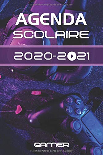 Télécharger AGENDA SCOLAIRE 2020-2021: Gamers école primaire collège lycée étudiant geek avec calendrier des PDF Ebook En Ligne