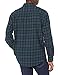 Amazon Essentials Men's Regular-Fit Long-Sleeve Flannel Shirt (Available in Big & Tall), Black Wash Plaid, X-Large