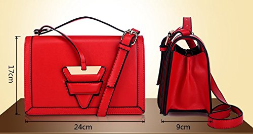 Messenger sac à main au format géométrique et structure carrée tendance - 4