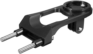 Kisangel computer camera bracket computer mount camera mount Stopwatch Holder camera stand Bike Lamp Extension Holder aluminum alloy Bike Computer Bracket Headlights Extender Bike Bracket