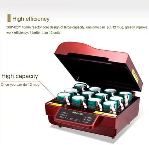Máquina de sublimación 3D con control de temperatura inteligente miniatura 2