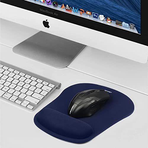Image of TECKNET Ergonomic Mouse Pad with Wrist Support