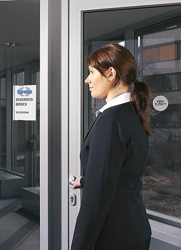 Identificador de puerta Durable con aluminio antirreflejos INFO SIGN 2