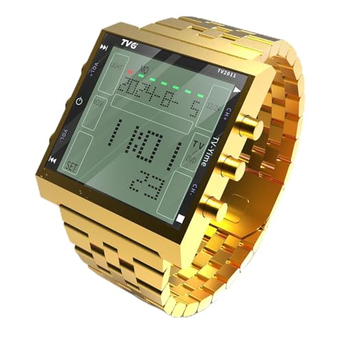 Montre numérique pour homme étanche TVG avec alarme chronomètre style militaire sport