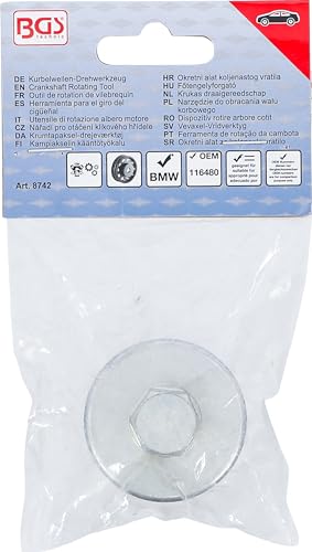 BGS 8742 | Kurbelwellen-Drehwerkzeug | für BMW M52 / M54 / M56