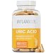 Inflamazol Uric Acid Cleanse | Powerful Uric Acid Cleanse to Promote Healthy Uric Acid Levels - Target Associated Pain & Discomfort, Gout, Joint Support - 120 Vegetarian Capsules (1 Bottle)