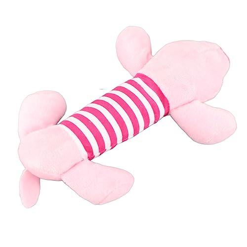 Juguete de peluche para perro con forma animal y chirriador miniatura 2