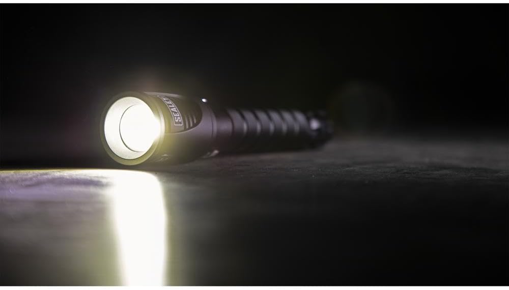 Sealey LED4494 60W COB LED Rechargeable Aluminium Torch - Adjustable Focus
