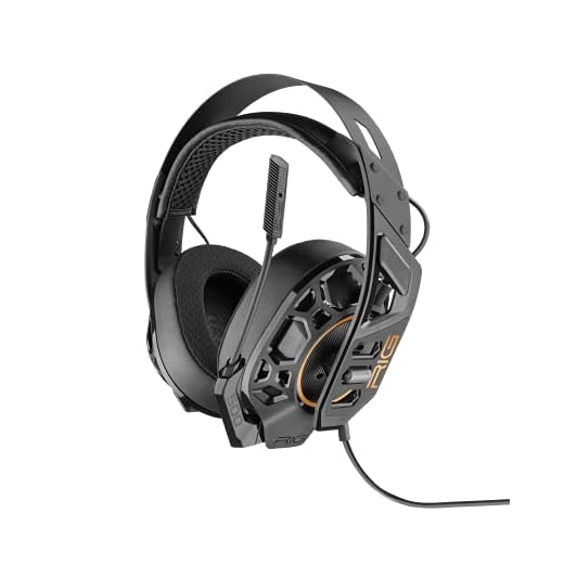 RIG 500 PRO HA Gen 2 Competition Grade PC Gaming Headset with Dolby Atmos 3D Surround Sound - 50mm Speaker Drivers - Flip-to-Mute Mic - Black/Copper