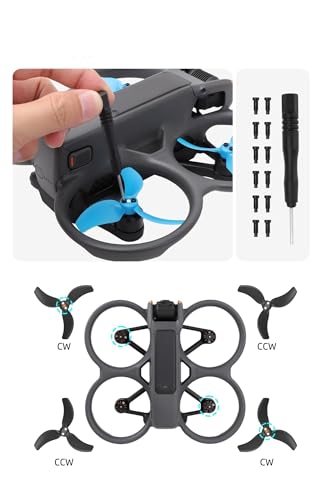Hélices de rechange 3032S orange accessoires de drone Avata 2 - 5
