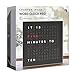 Sharper Image® LED Word Clock Pro with Dimmable Light, 9.45
