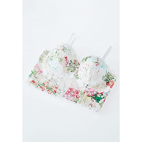 CHICWISH Women's Monet Garden Floral Embroidered Bustier Crop Top3