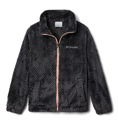 Image of Columbia Youth Girls Fire Side Sherpa Full Zip Fleece Jacket