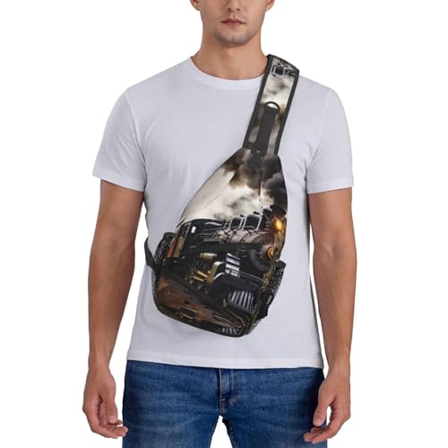 Bolso Cruzado Masculino Tipo Mochila Diagonal para Senderismo miniatura 7